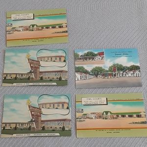 Oklahoma vintage post cards